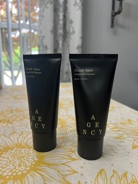 ❗️FINAL❗️AGENCY Cloud Care Cream Oil Cleanser BUNDLE OF 2